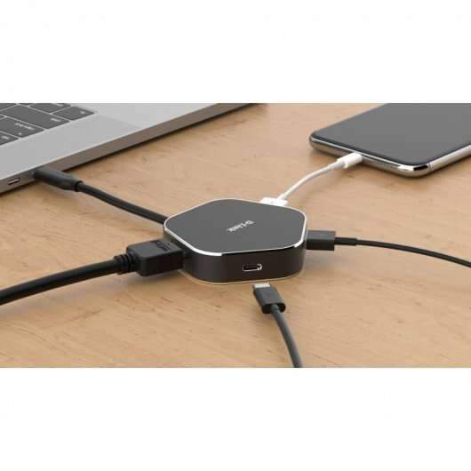 D-Link Hub USB-C a HDMI, USB-C, 2x USB 3.0