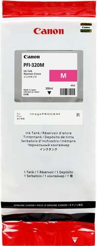 Canon PFI320 Magenta Cartuccia d'Inchiostro Originale - 2892C001/PFI-320M
