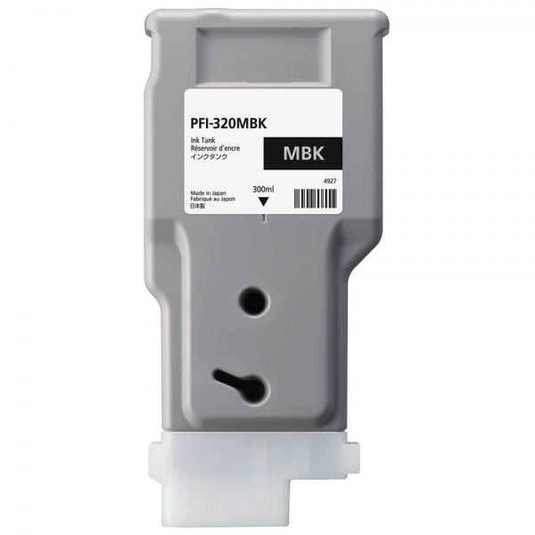 Canon PFI320 Nero Opaco Cartuccia d'Inchiostro Pigmentato Compatibile - Sostituisce 2889C001/PFI-320MBK