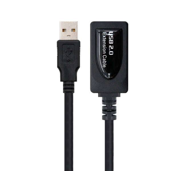 Nanocable Cavo Prolunga con Amplificatore USB-A 2.0 Maschio a USB-A Femmina 15m