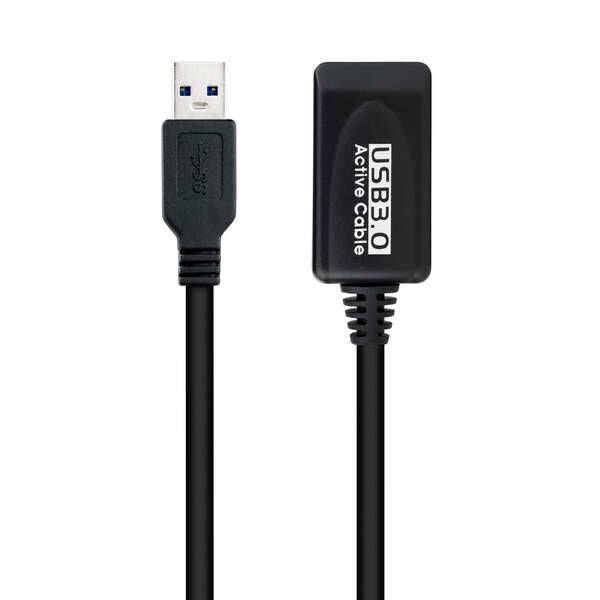 Nanocable Cavo Prolunga con Amplificatore USB-A 3.0 Maschio a USB-A Femmina 10m