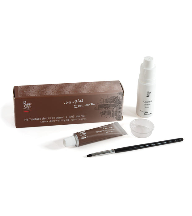 PEGGY SAGE  KIT TINTA PER LE CIGLIA E LE SOPRACCIGLIA CHATAIN