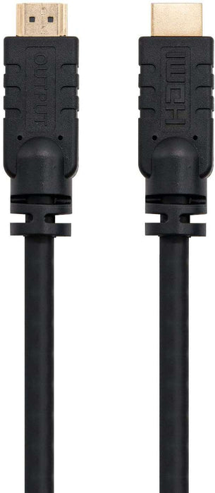 Nanocable Cavo HDMI v1.4 con Ripetitore Maschio a HDMI v1.4 Maschio 20m - Alta Velocità - Colore Nero