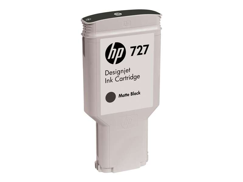 HP 727 Nero Opaco Cartuccia d'Inchiostro Originale - C1Q12A