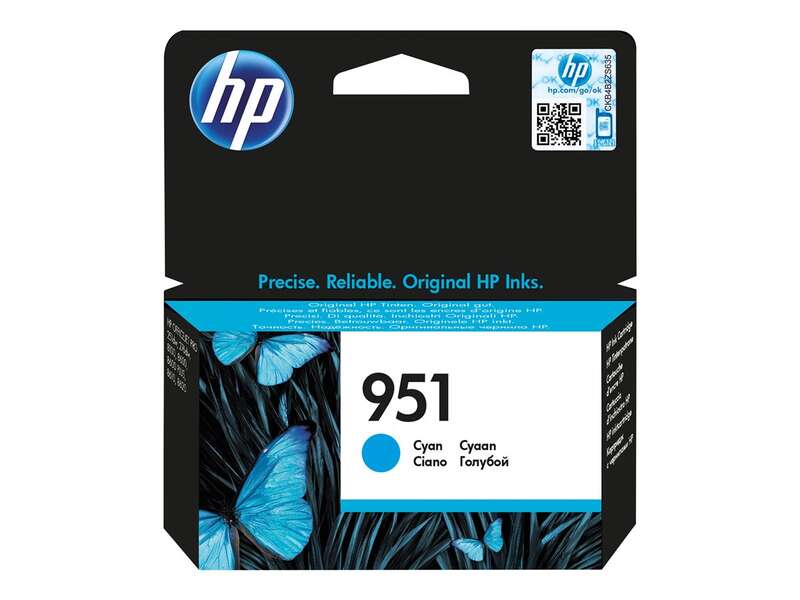HP 951 Ciano Cartuccia d'Inchiostro Originale - CN050AE