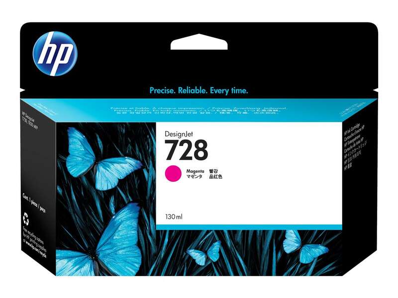 HP 728 Magenta Cartuccia d'Inchiostro Originale - F9J66A