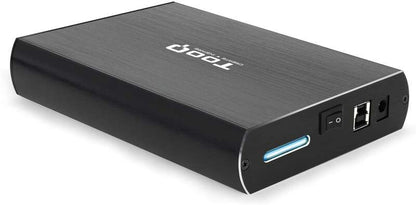 Tooq Scatola Esterna HDD 3.5" SATA USB 3.0/3.1 Gen1 con Supporto - Colore Nero
