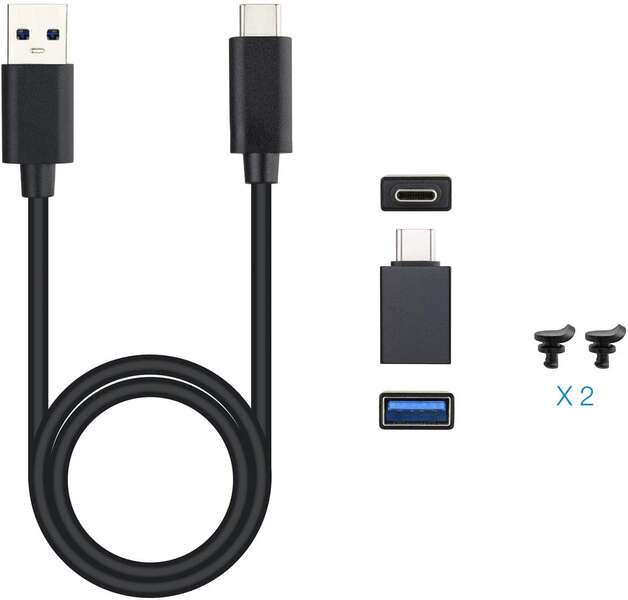 Tooq Custodia Esterna SSD M.2 NVMe PCIe USB-C - Colore Nero