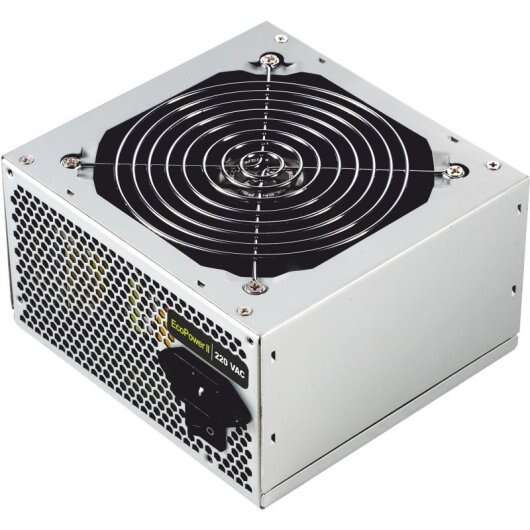 Tooq Ecopower II Alimentatore 500W ATX 1.3 12V - PFC Attivo - Ventola Silenziosa 120mm