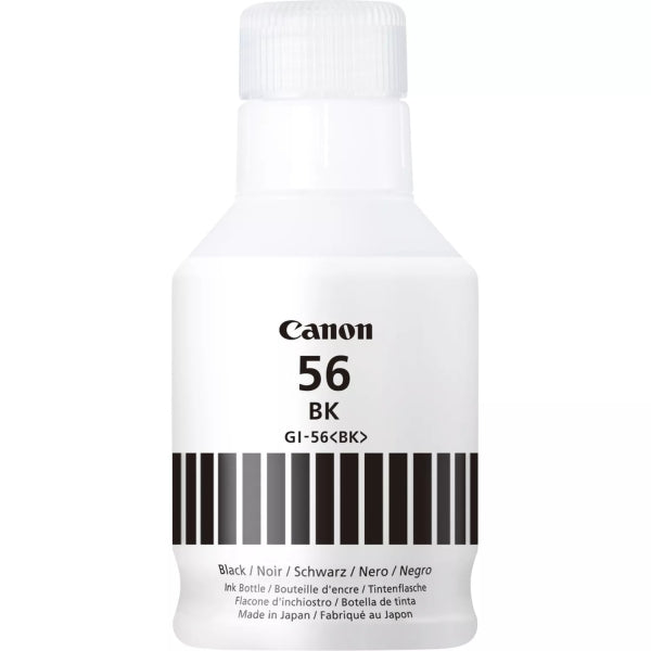 Canon GI56 Nero Bottiglia di Inchiostro Originale - GI56BK/4412C001
