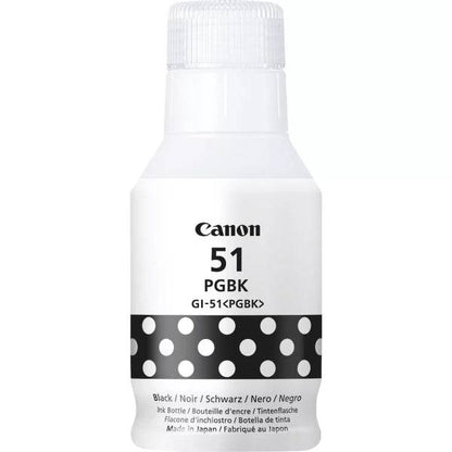 Canon GI51 Nero Flacone d'Inchiostro Originale - GI51PGBK/4529C001