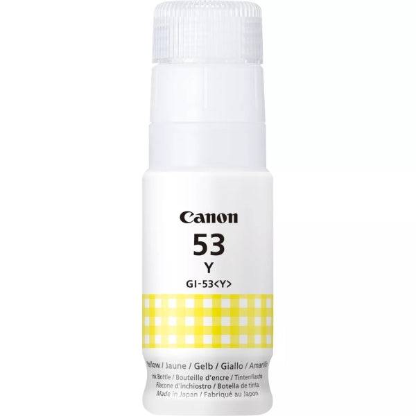 Canon GI53 Giallo Bottiglia d'Inchiostro Originale - GI53Y/4690C001