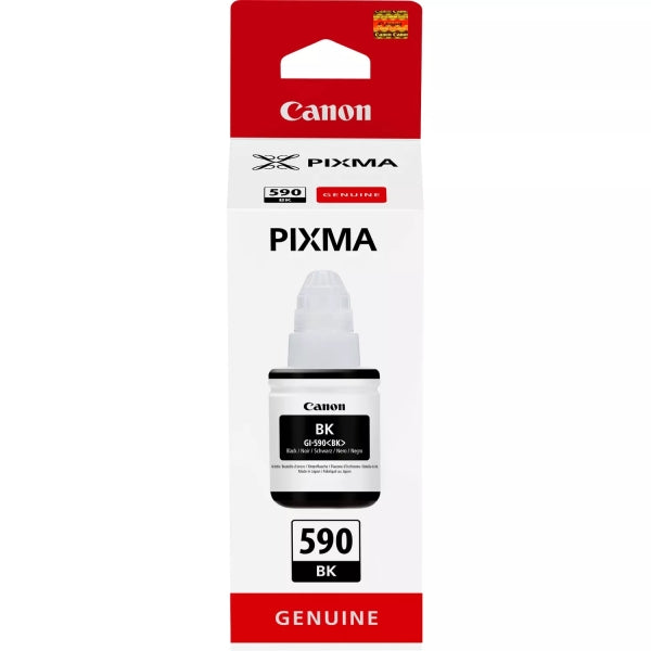 Canon GI590 Nero Bottiglia di Inchiostro Originale - GI590BK/1603C001