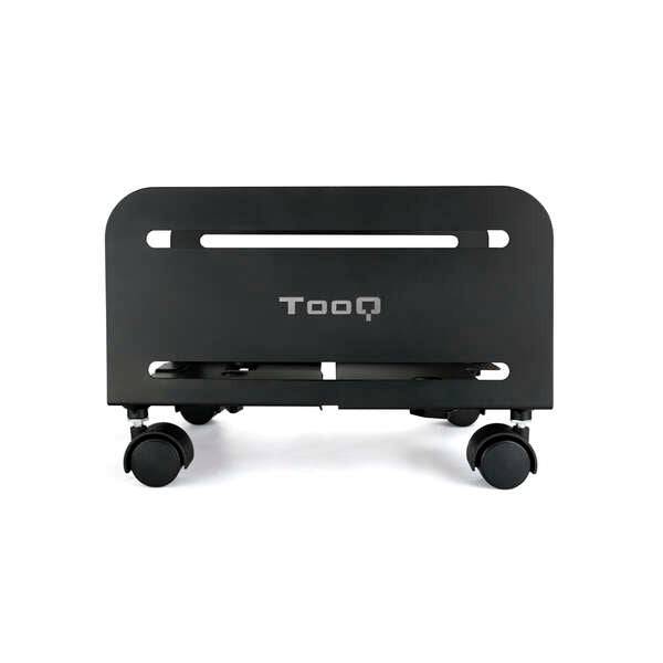 Tooq Supporto da Pavimento con Ruote per CPU da 119-209mm di Larghezza - Peso Max 10kg - Colore Nero