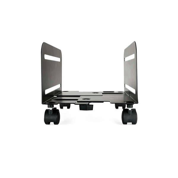 Tooq Supporto da Pavimento con Ruote per CPU da 119-209mm di Larghezza - Peso Max 10kg - Colore Nero