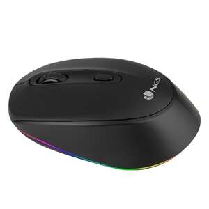 NGS Smog-RB Mouse Wireless USB Bluetooth 2400dpi - Illuminazione LED RGB - 3 Pulsanti - Uso Ambidestro