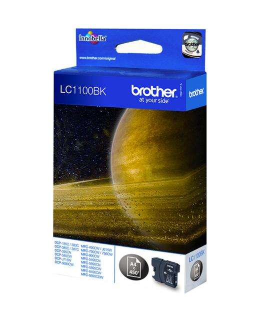 Brother LC1100 Nero Cartuccia d'Inchiostro Originale - LC1100BK