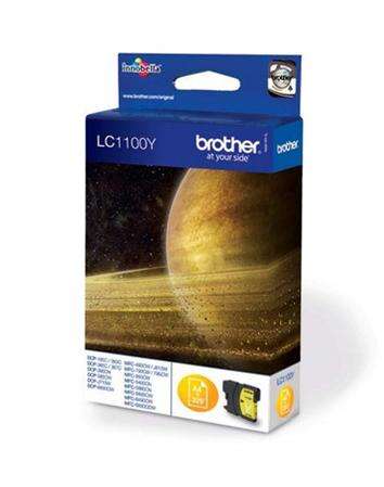 Brother LC1100 Cartuccia Inchiostro Originale Giallo - LC1100Y