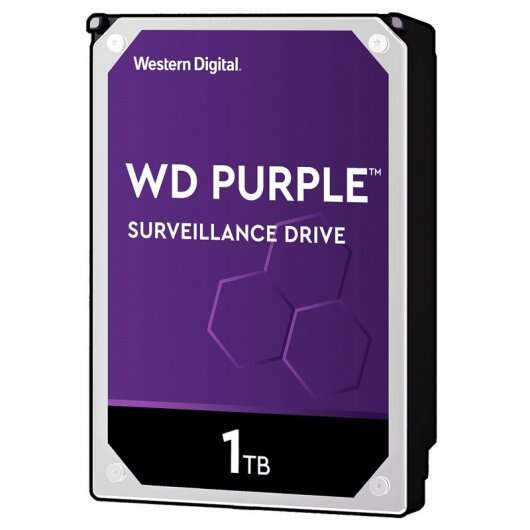 WD Purple Disco Rigido Interno 3.5" 1TB SATA3