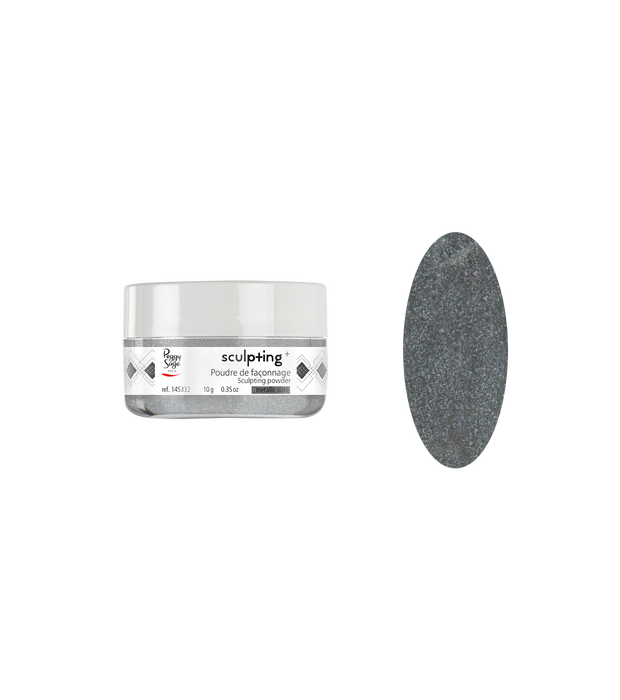 PEGGY SAGE  POLVERE DI MODELLATURA METALLIC SLATE -10G