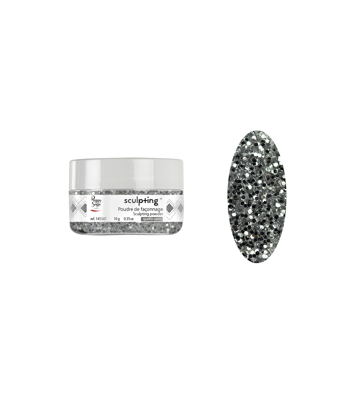 Peggy Sage  Polvere Di Modellatura Sparkle Opera -10g