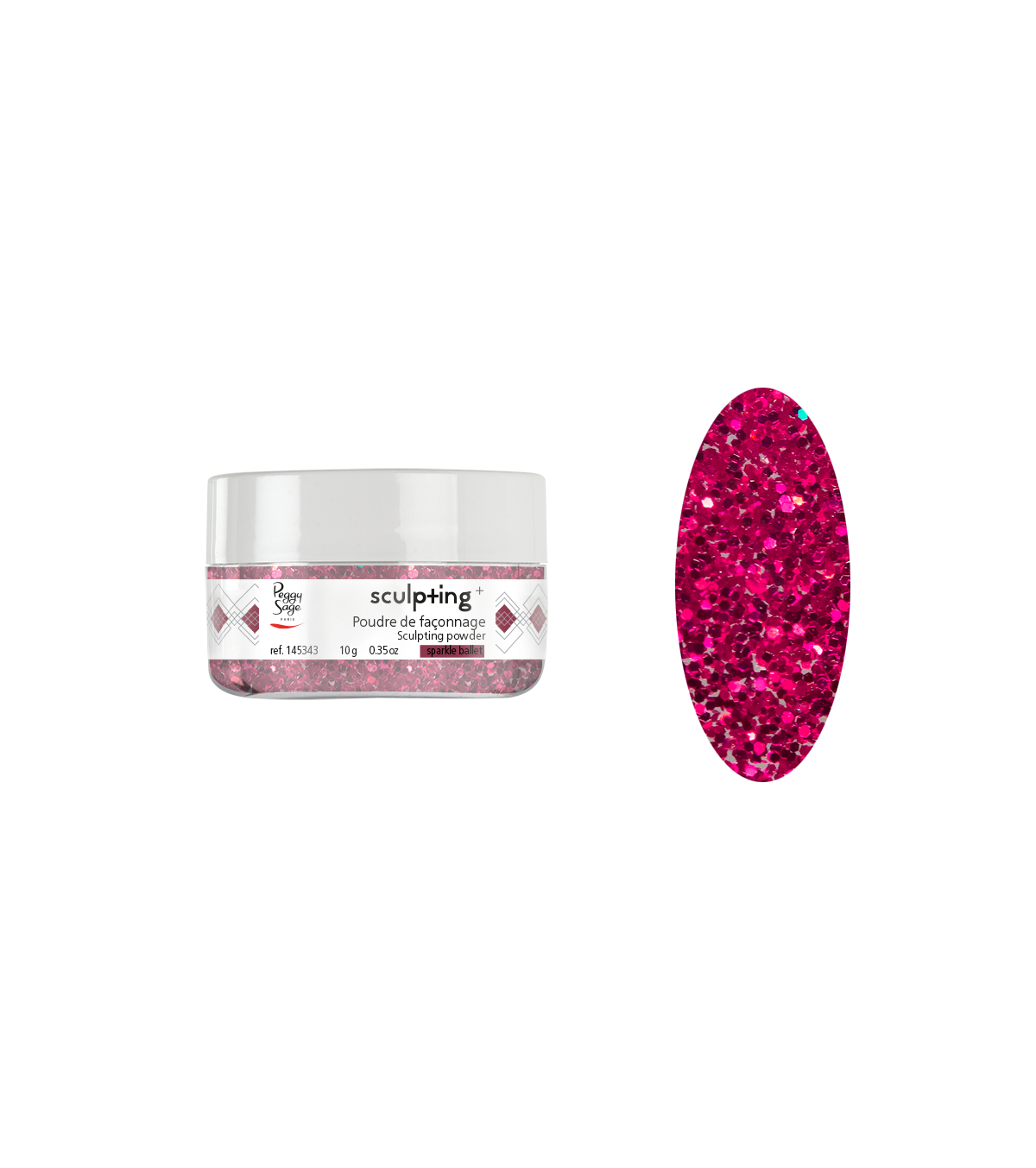 Peggy Sage  Polvere Di Modellatura Sparkle Ballet -10g