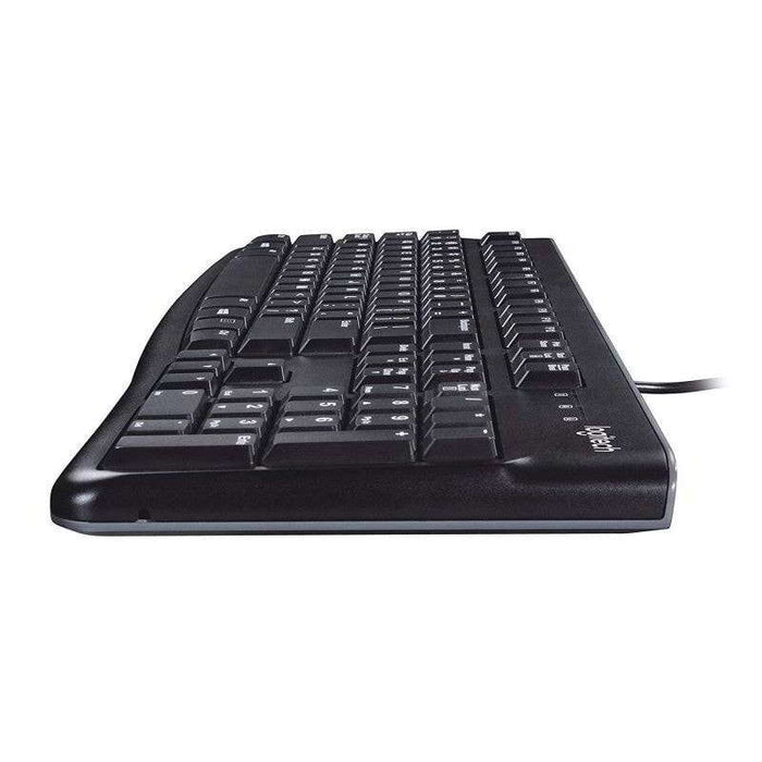 Logitech K120 Tastiera USB - Resistente agli Schizzi - Cavo da 1.50m