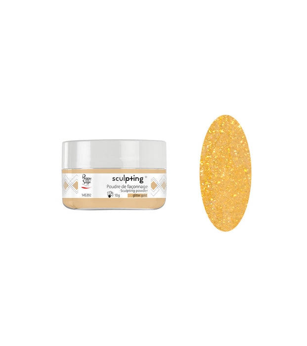 PEGGY SAGE  POLVERE DI MODELLATURA GLITTER GOLD - 10G