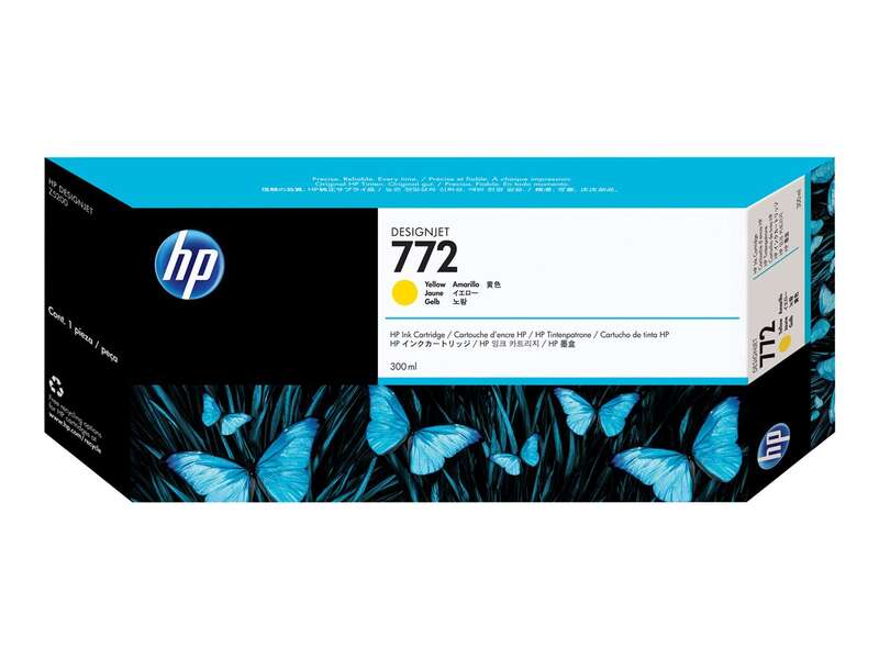 HP 772 Cartuccia d'Inchiostro Giallo Originale - CN630A