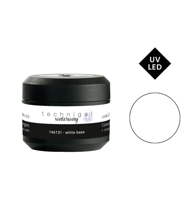 PEGGY SAGE  GEL COLORATO PER UNGHIE UV&LED WATERWAY WHITE BASE 5