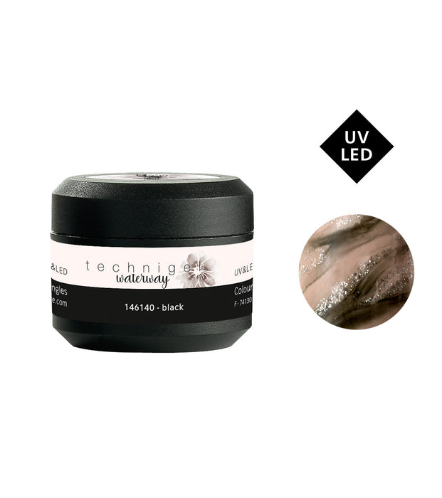 PEGGY SAGE  GEL COLORATO PER UNGHIE UV&LED WATERWAY BLACK 5G