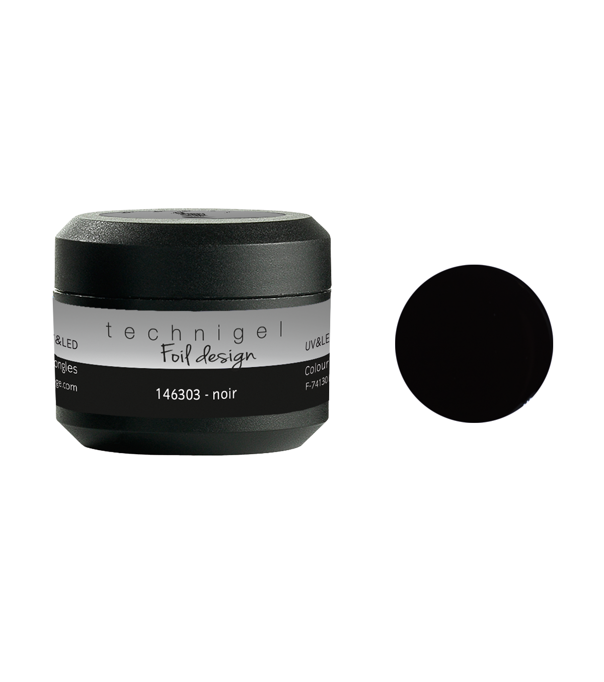 Peggy Sage  Gel Foil Design Uv&Led - Noir - 5g