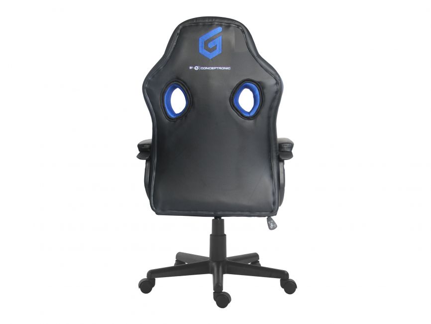 Sedia Gaming Conceptronic - Braccioli Imbottiti - Base in Nylon - Peso Massimo 150kg