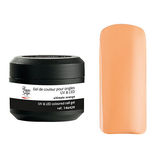 PEGGY SAGE  GEL UV&LED COLORATO PER UNGHIE ULTIMATE ORANGE 5G