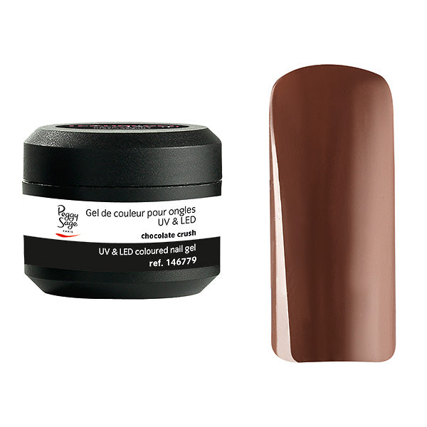 PEGGY SAGE  GEL UV&LED COLORATO PER UNGHIE CHOCOLATE CRUSH 5G
