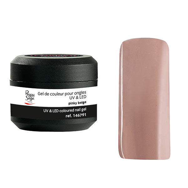 PEGGY SAGE  GEL UV&LED COLORATO PER UNGHIE PINKY BEIGE 5G