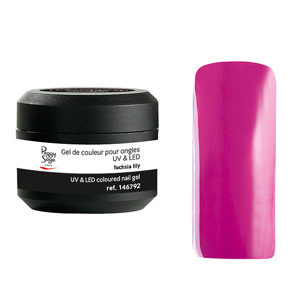 PEGGY SAGE  GEL UV&LED COLORATO PER UNGHIE FUCHSIA LILY 5G