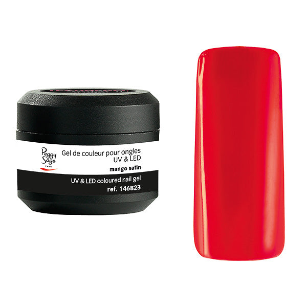 PEGGY SAGE  GEL UV&LEDCOLORATO PER UNGHIE MANGO SATIN 5G