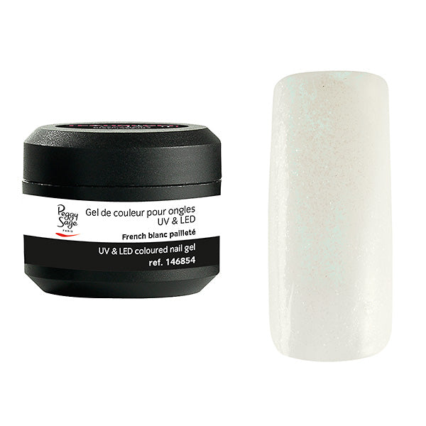 PEGGY SAGE  GEL UV&LED COLORATO PER UNGHIE FRENCH BLANC 5G