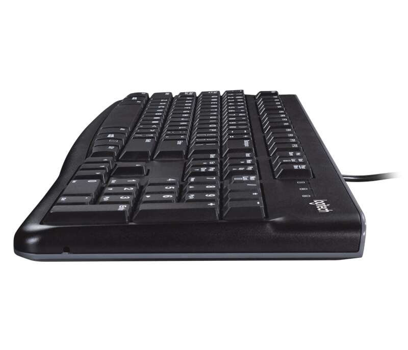 Logitech MK120 Pack USB Tastiera + Mouse 1000dpi 3 Pulsanti - Uso Ambidestro - Colore Nero