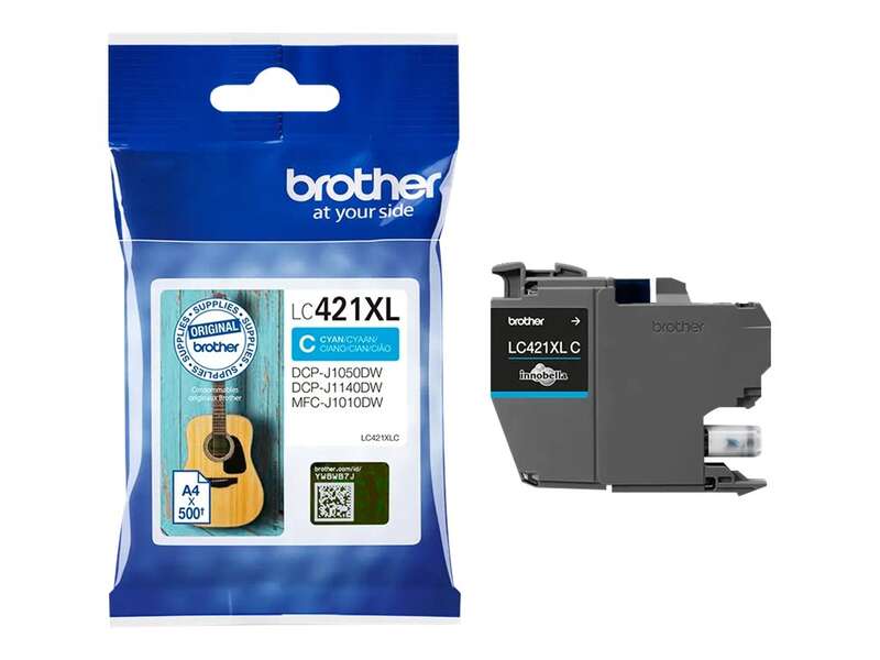 Brother LC421XL Cyan Cartuccia d'Inchiostro Originale - LC421XLC