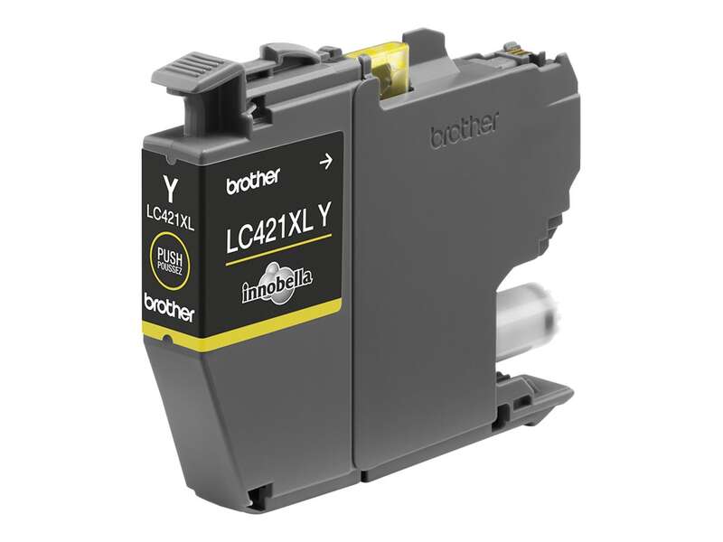 Brother LC421XL Giallo Cartuccia d'Inchiostro Originale - LC421XLY