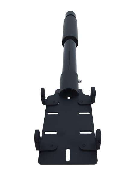 Approx Supporto per Pos con Braccio Estensibile - Lunghezza 40cm - Zona Gommata e Clip di Bloccaggio - Gestione Cavi