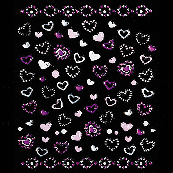 PEGGY SAGE  DECORAZIONIADESIVE PER LE UNGHIE PINK LINE