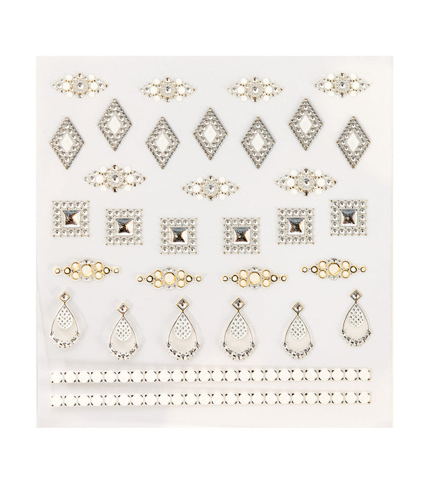 PEGGY SAGE  DECORAZIONIADESIVE PER UNGHIE JEWEL