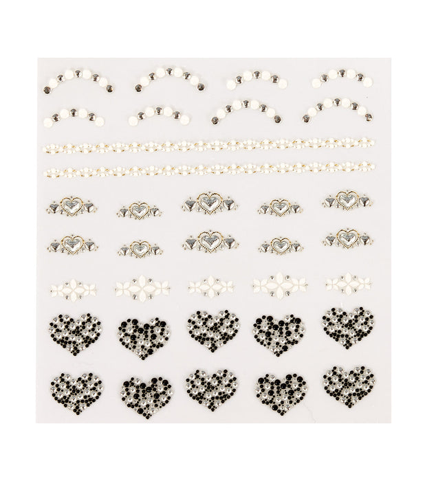 PEGGY SAGE  DECORAZIONIADESIVE PER UNGHIE JEWEL