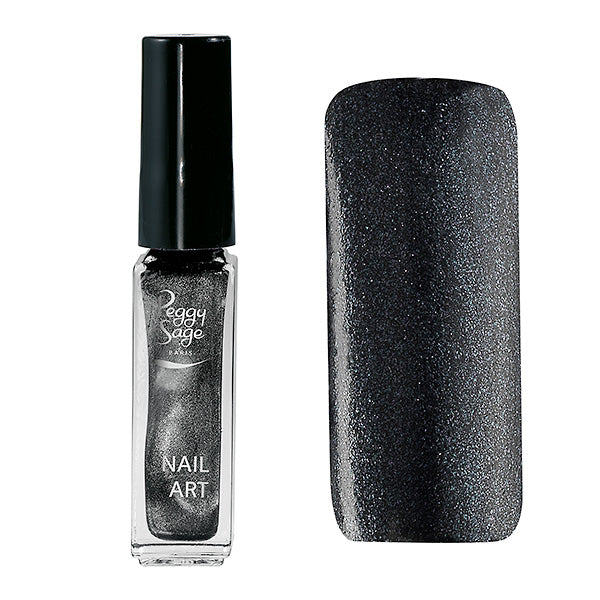 PEGGY SAGE  SMALTI PER UNGHIE NAIL ART NOIR ETINCELANT 7ML