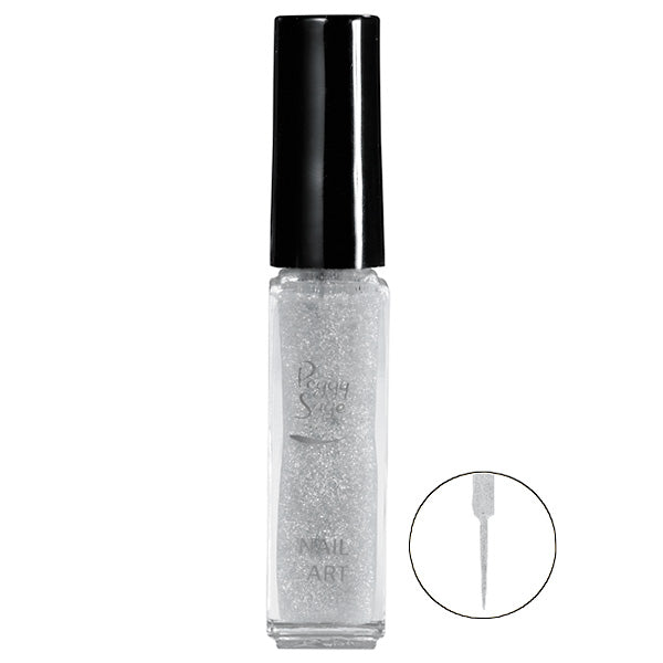 PEGGY SAGE  SMALTI PER UNGHIE NAIL ART PAILLETE ARGENT 7ML