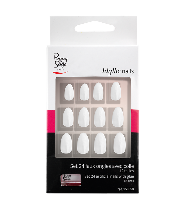 PEGGY SAGE  SET 24 UNGHIE FINTE IDYLLIC NAILS - STILETTO CHIC