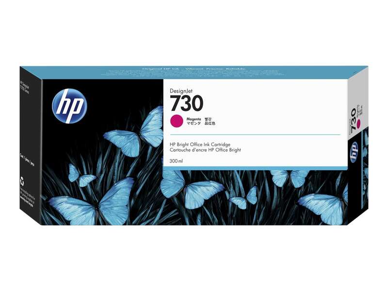 HP 730 Magenta Cartuccia d'Inchiostro Originale - P2V69A